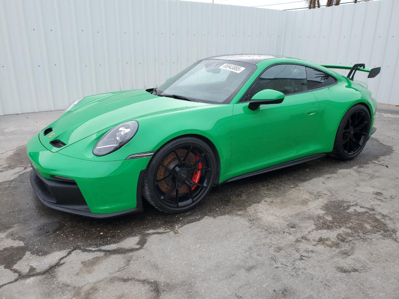2022 PORSCHE 911 GT3 VIN:WP0AC2A92NS268077