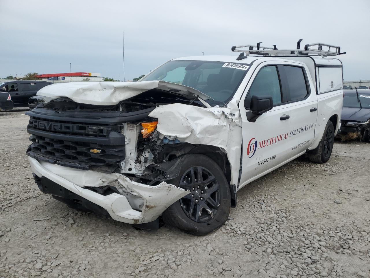 2022 CHEVROLET SILVERADO C1500 CUSTOM VIN:1GCPABEK0NZ573405