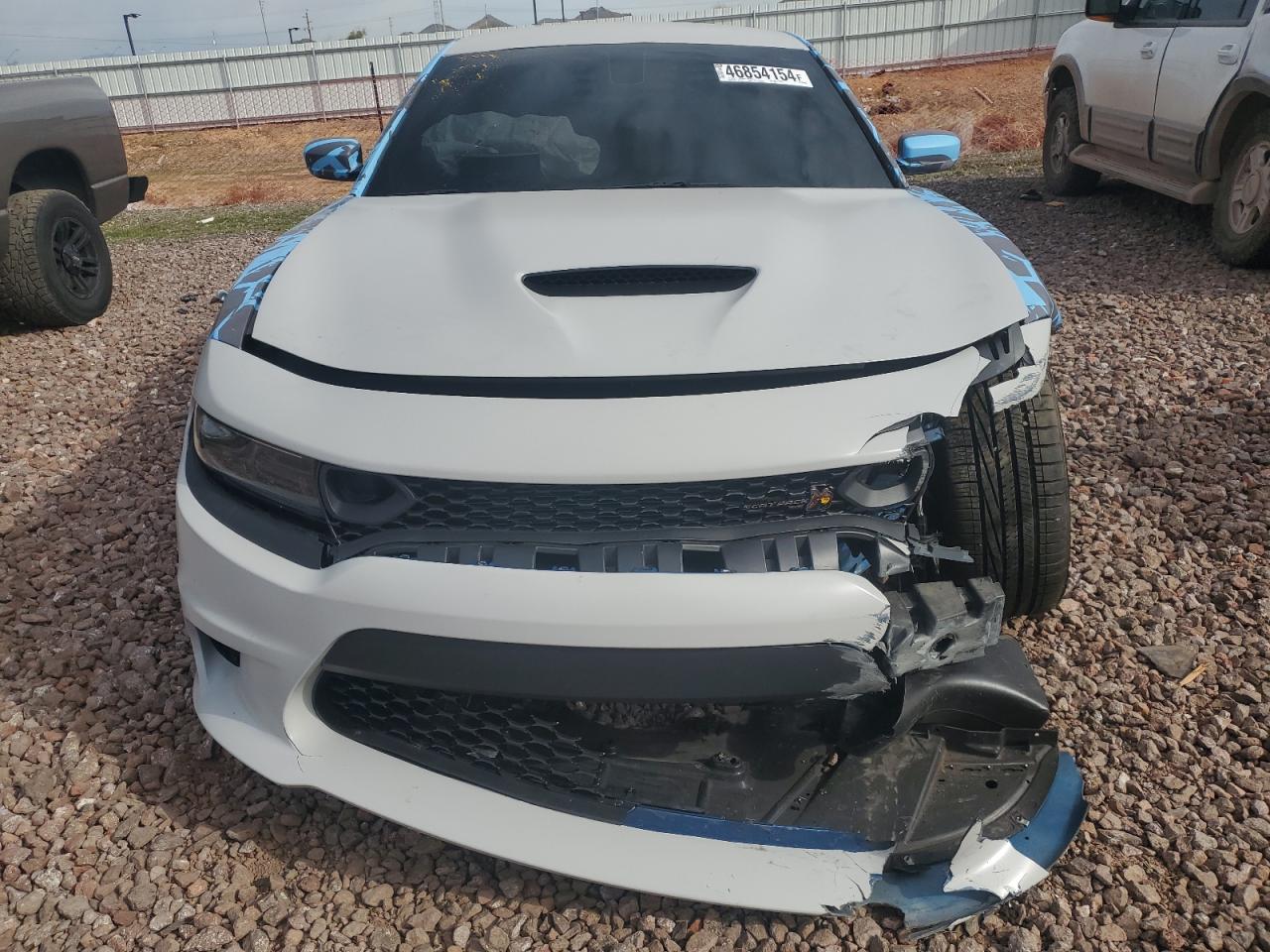 2022 DODGE CHARGER SCAT PACK VIN:2C3CDXGJ3NH166657