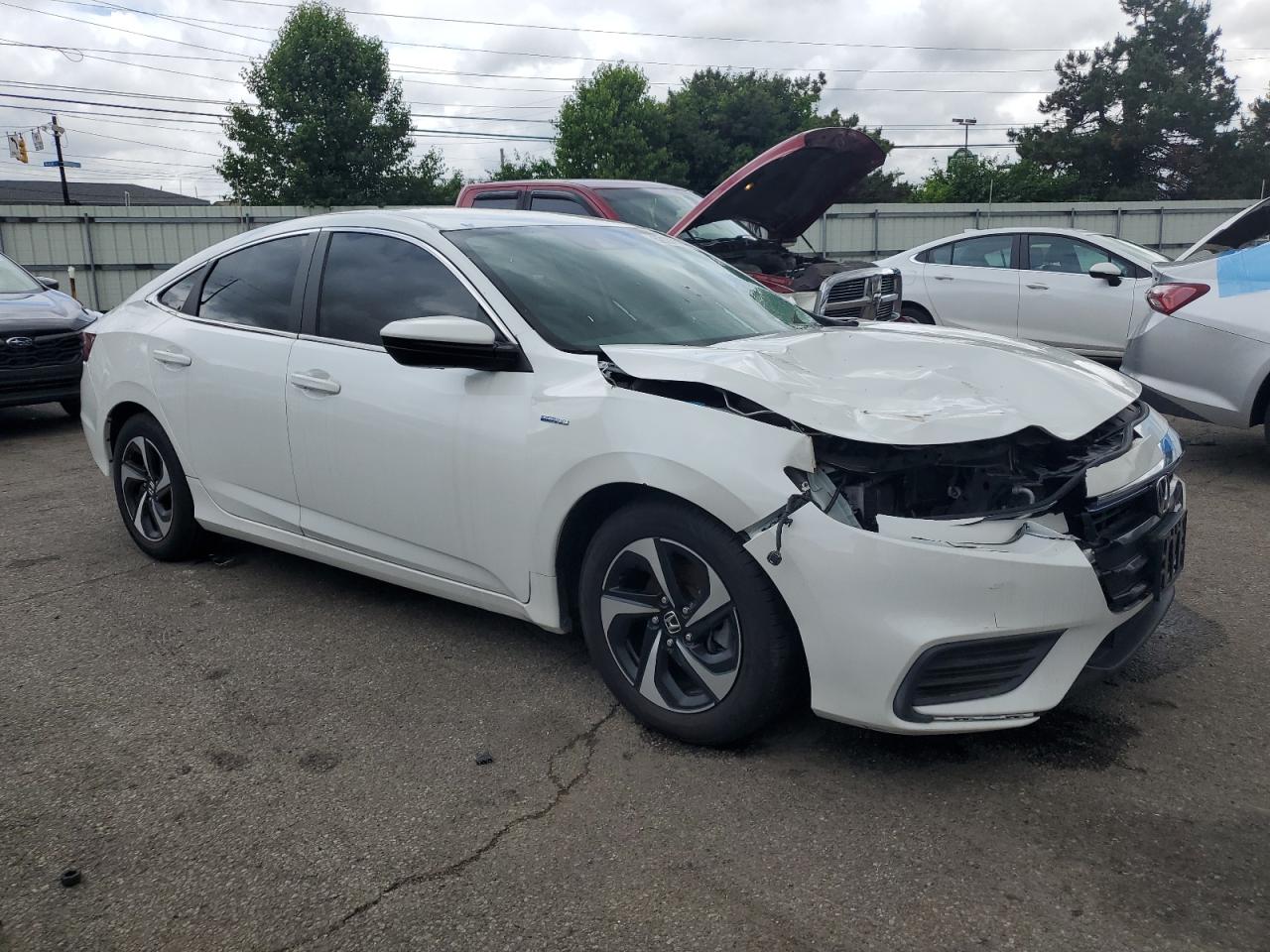 2022 HONDA INSIGHT EX VIN:19XZE4F58NE003665