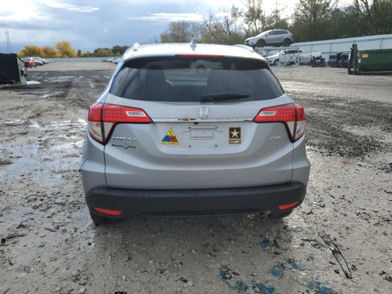 2022 HONDA HR-V EX VIN:3CZRU6H58NM760366