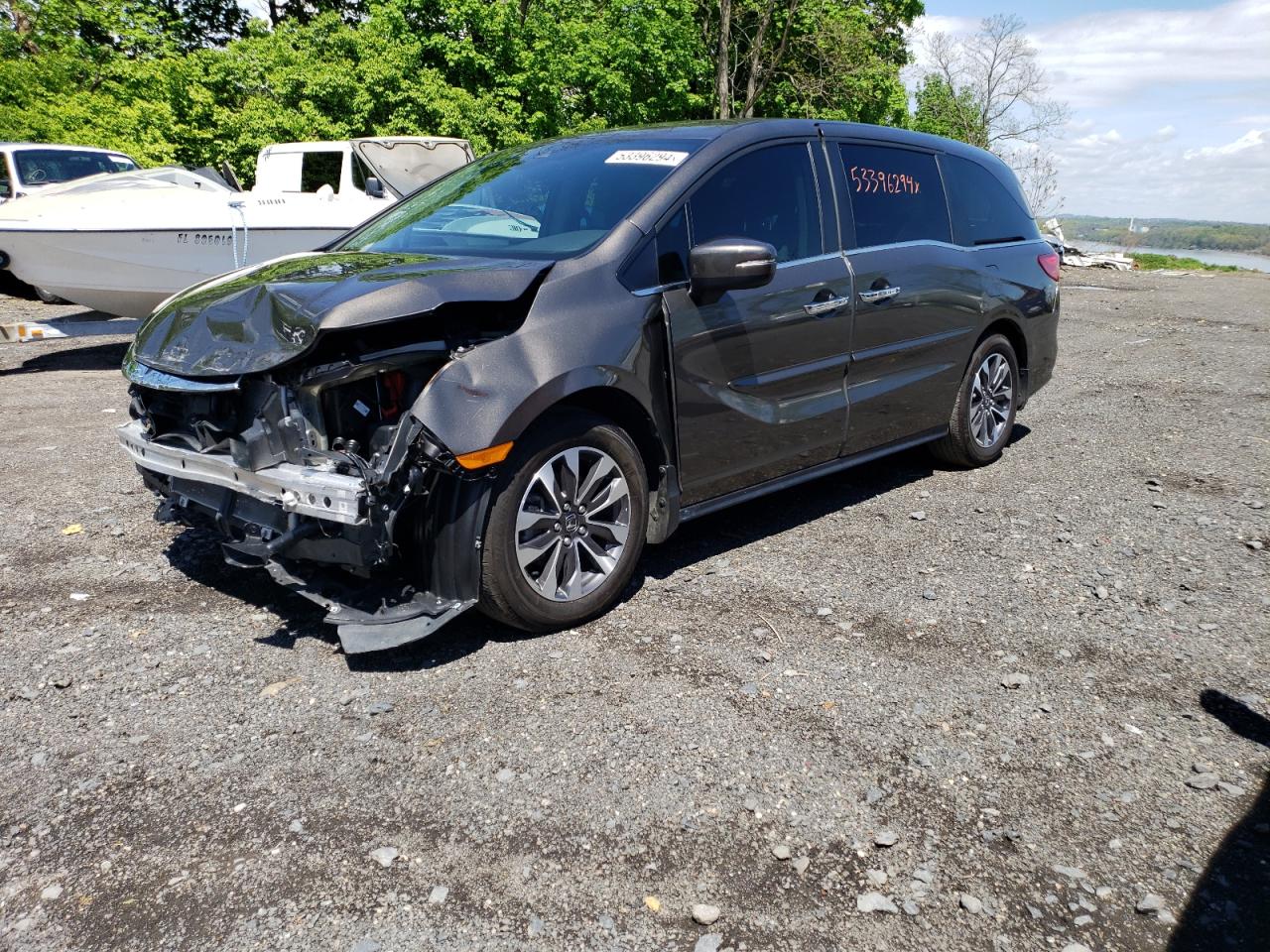 2023 HONDA ODYSSEY EXL VIN:5FNRL6H60PB033294
