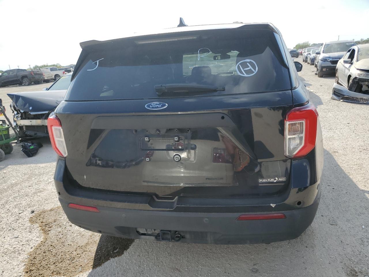 2022 FORD EXPLORER POLICE INTERCEPTOR VIN:1FM5K8AB4NGA47427