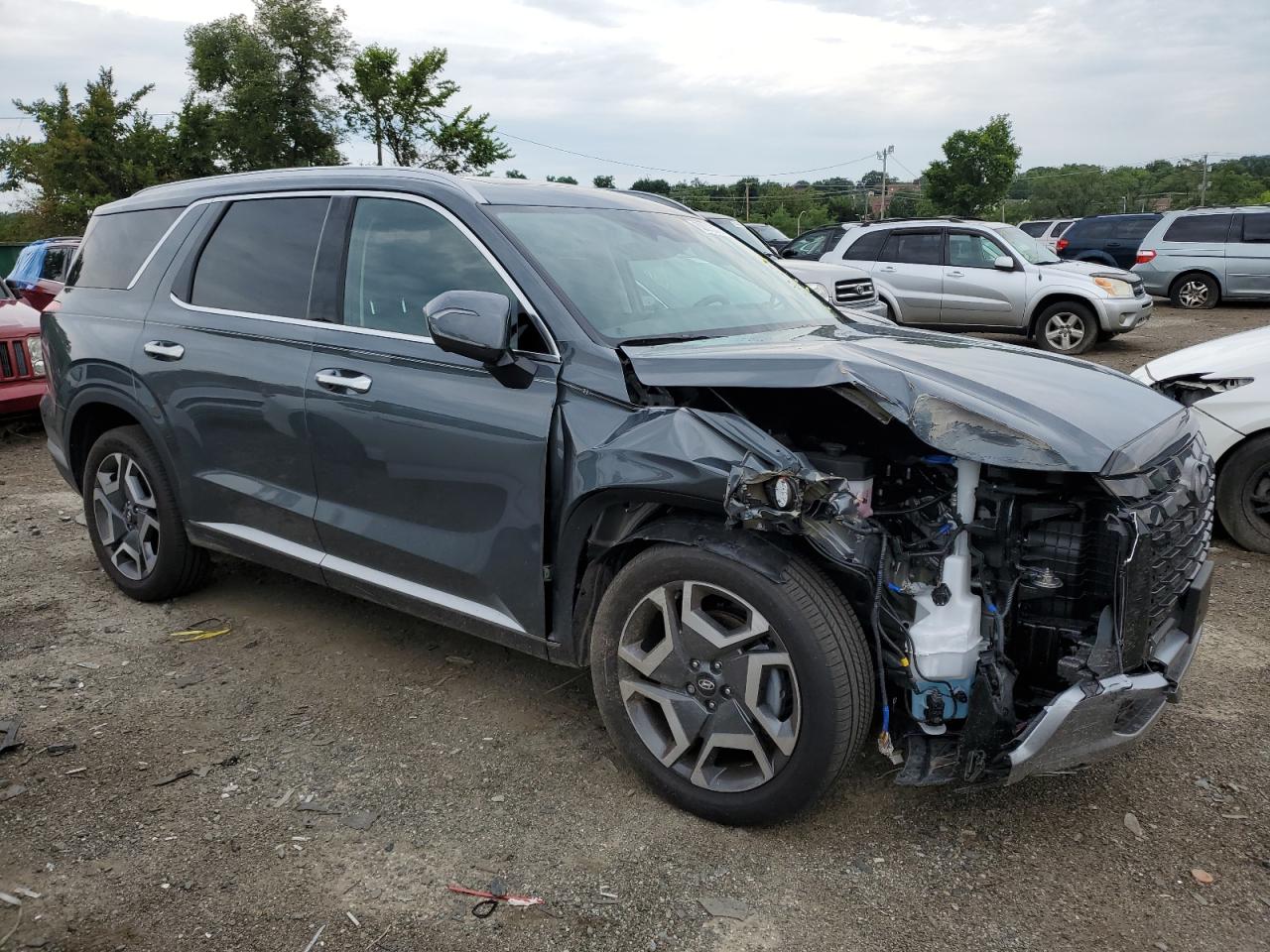 2024 HYUNDAI PALISADE SEL PREMIUM VIN:KM8R44GE6RU735104