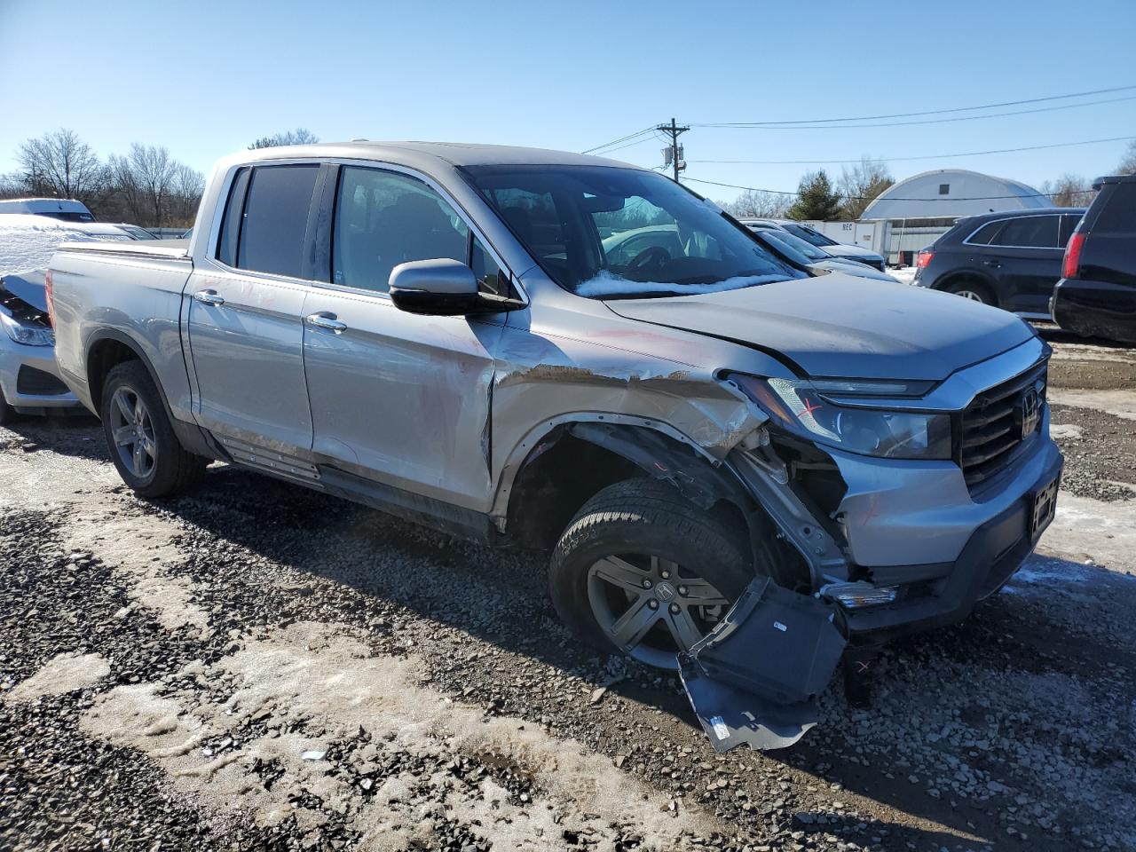 2023 HONDA RIDGELINE RTL-E VIN:5FPYK3F79PB043662