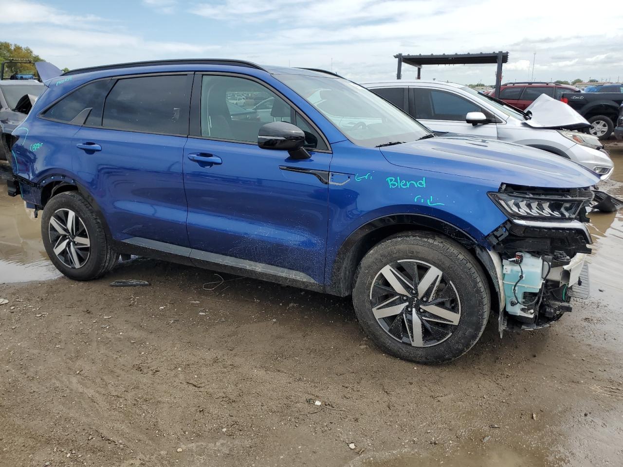 2022 KIA SORENTO S VIN:5XYRL4LC6NG158386