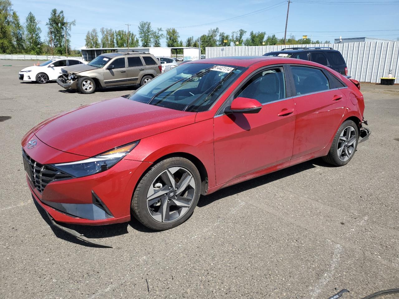 2023 HYUNDAI ELANTRA LIMITED VIN:KMHLP4AG7PU370811
