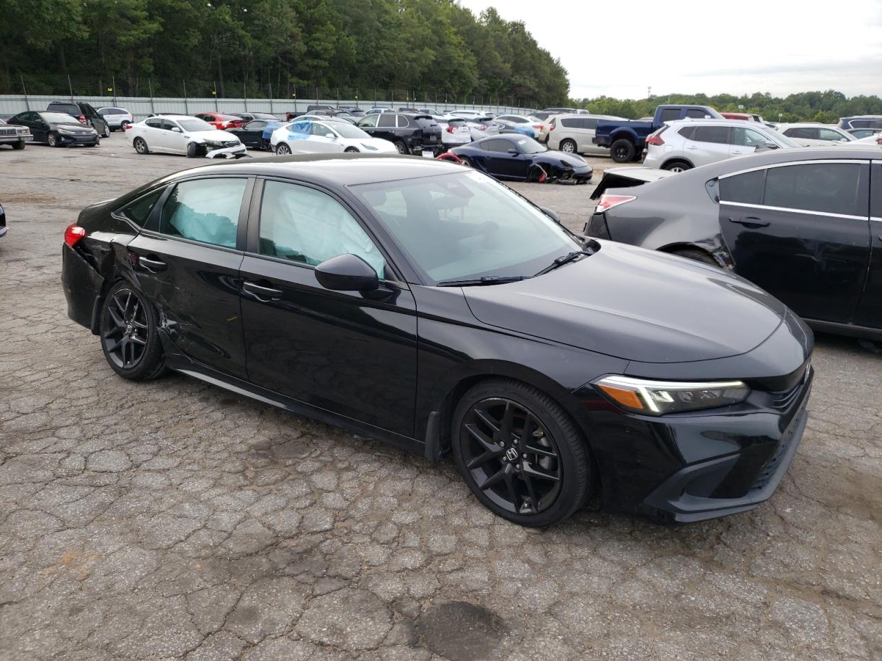 2022 HONDA CIVIC SPORT VIN:2HGFE2F57NH547720