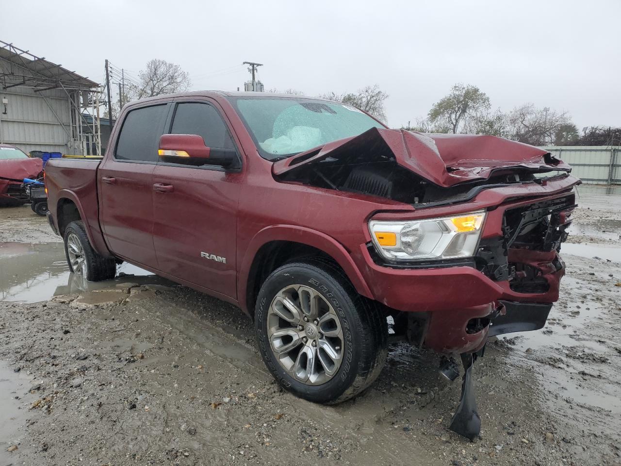 2022 RAM 1500 LARAMIE VIN:1C6SRFJT5NN355435