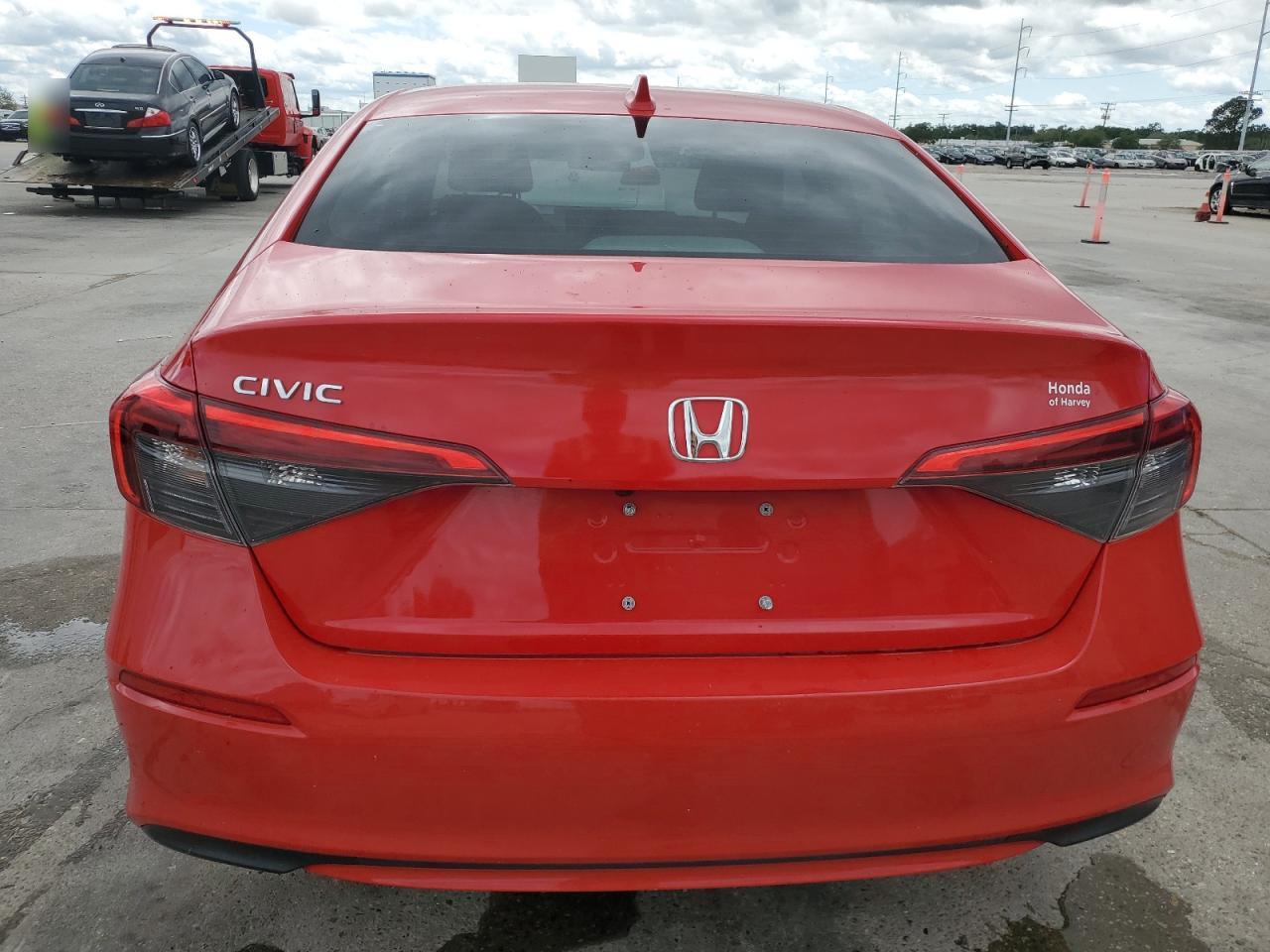 2022 HONDA CIVIC EX VIN:2HGFE1F74NH305432