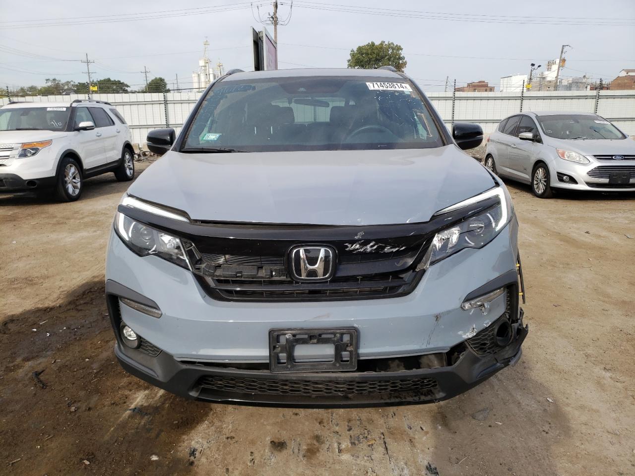 2022 HONDA PILOT SPORT VIN:5FNYF6H33NB098226