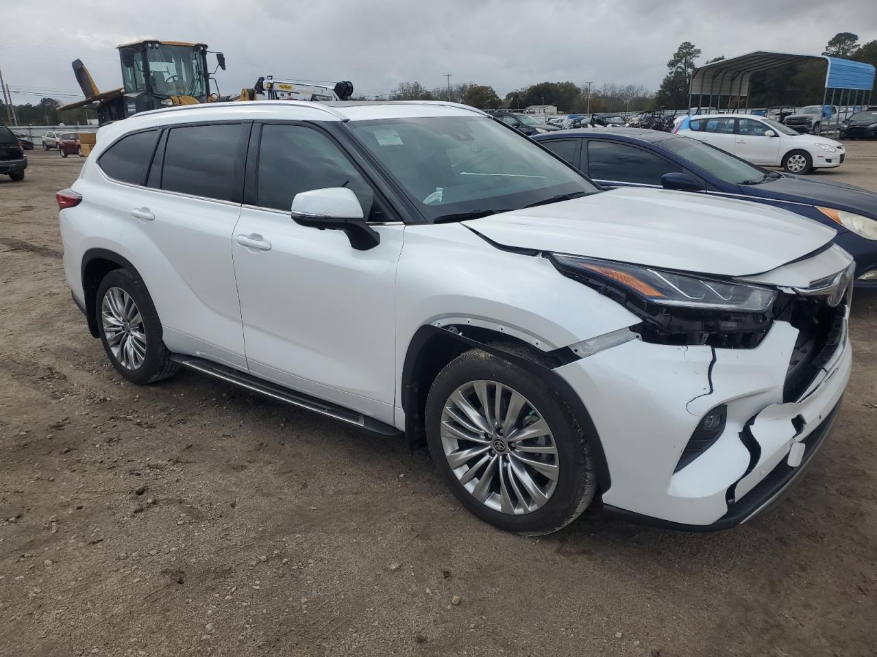 2023 TOYOTA HIGHLANDER HYBRID PLATINUM VIN:5TDFARAH9PS021369