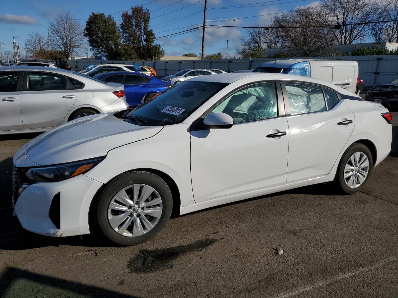 2024 NISSAN SENTRA S VIN:3N1AB8BV4RY347326