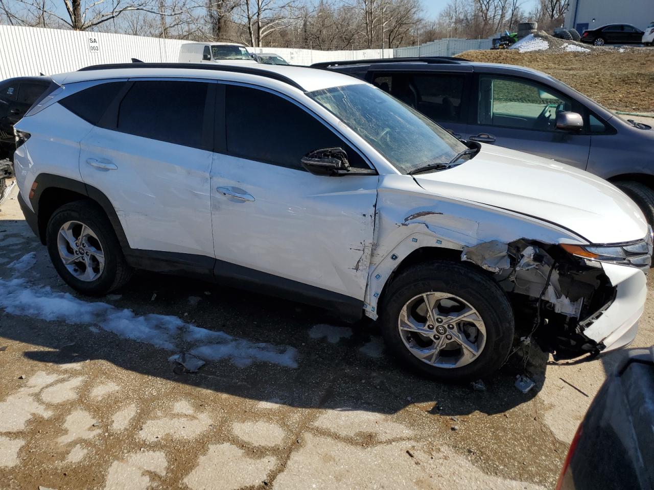 2022 HYUNDAI TUCSON SEL VIN:5NMJBCAE5NH038907