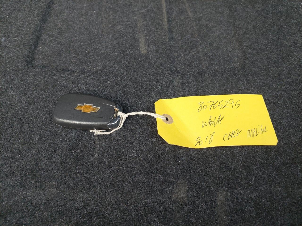 2018 CHEVROLET MALIBU VIN:KL1ZB5DA9JB******