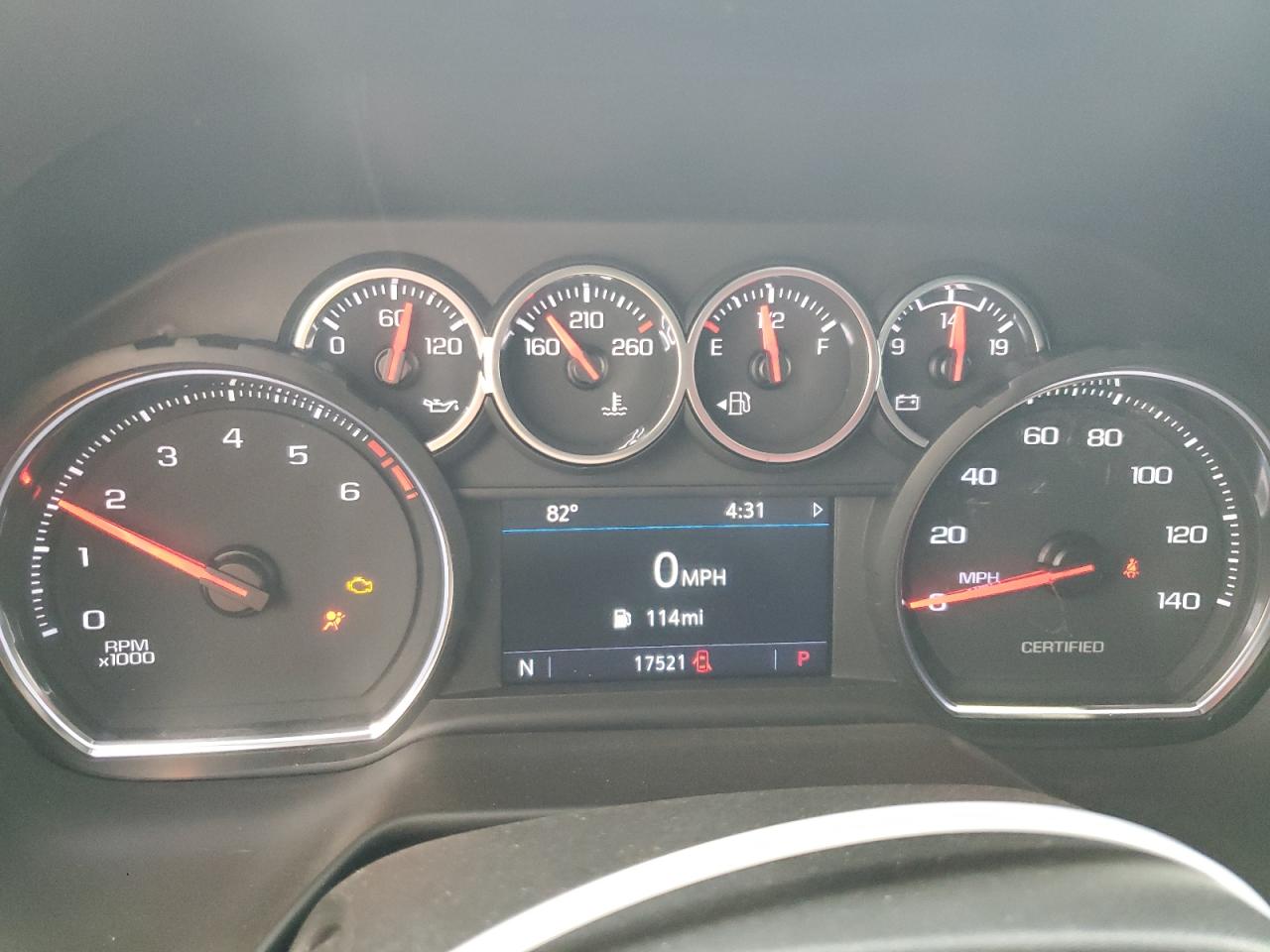 2022 CHEVROLET TAHOE C1500 VIN:1GNSCLEDXNR244388