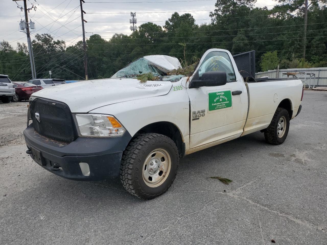 2023 RAM 1500 CLASSIC TRADESMAN VIN:3C6JR7DGXPG602119