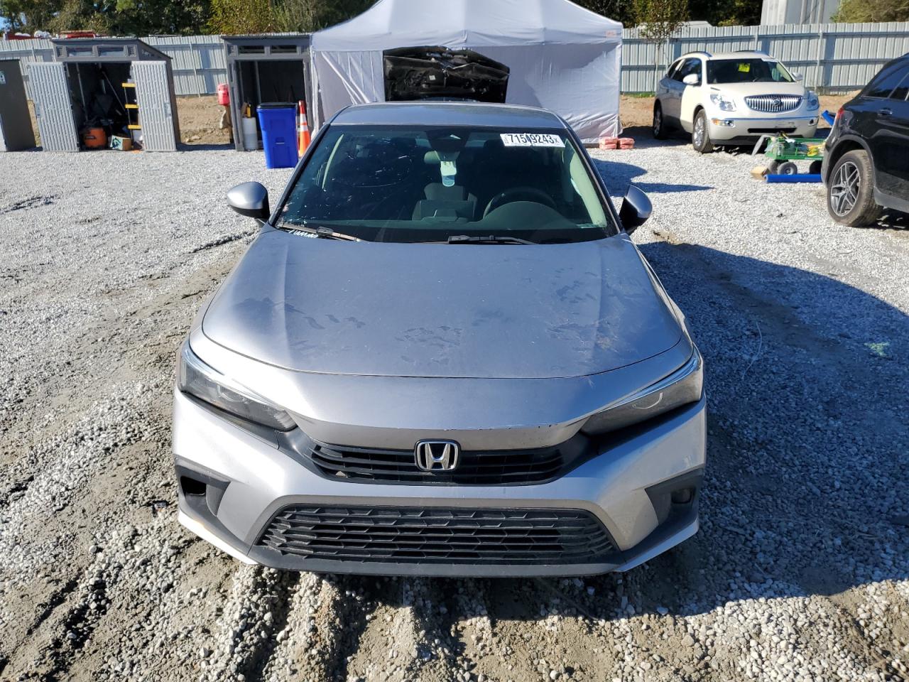 2022 HONDA CIVIC LX VIN:2HGFE2F27NH512617