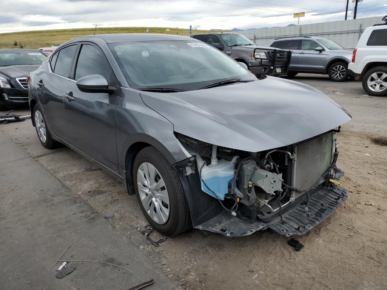 2022 NISSAN SENTRA S VIN:3N1AB8BVXNY282492