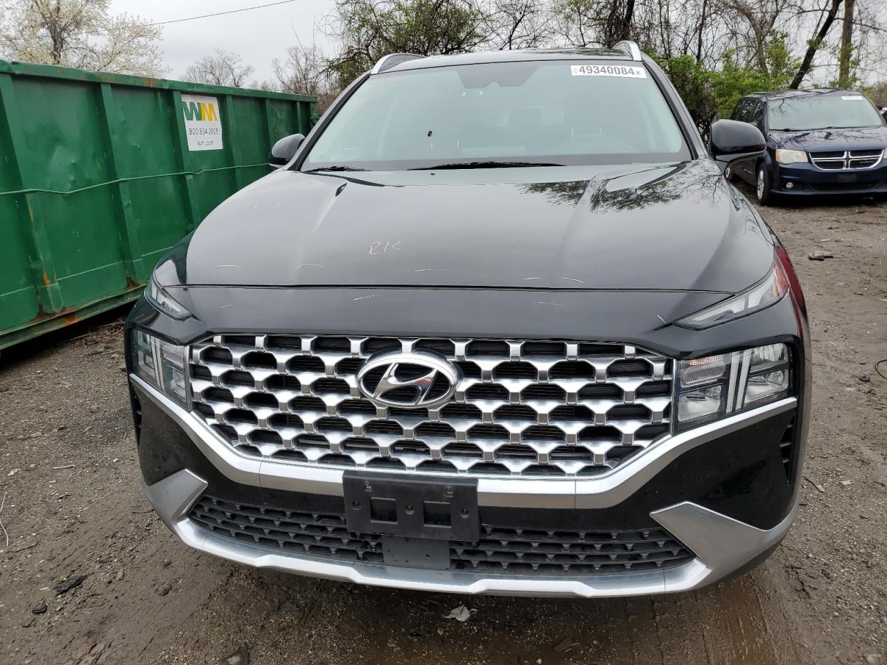 2022 HYUNDAI SANTA FE SEL VIN:5NMS2DAJ2NH380810