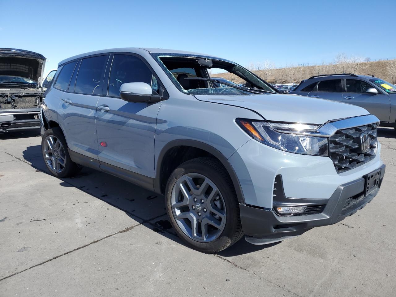 2023 HONDA PASSPORT EXL VIN:5FNYF8H57PB008950