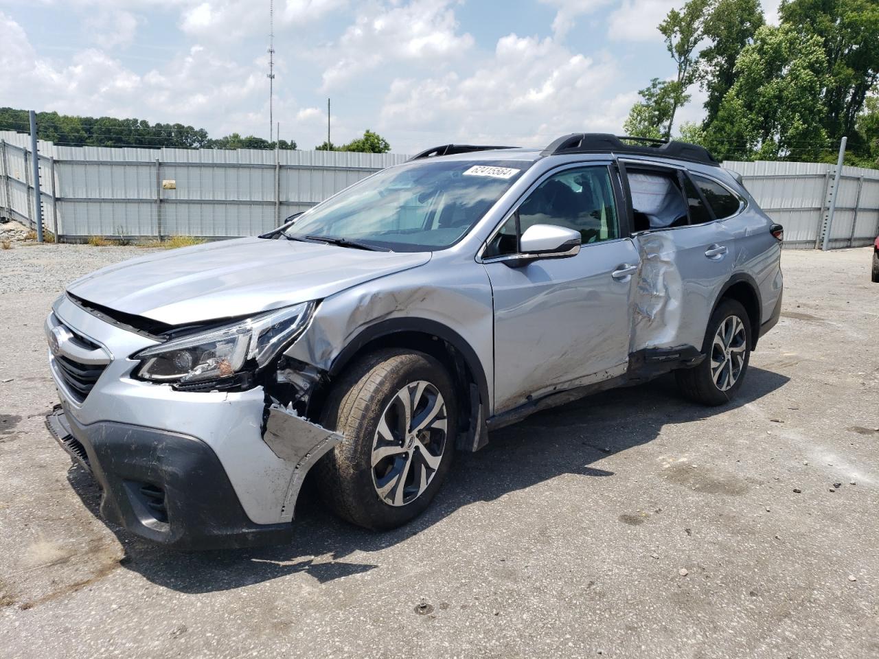 2022 SUBARU OUTBACK LIMITED VIN:4S4BTANC2N3129884