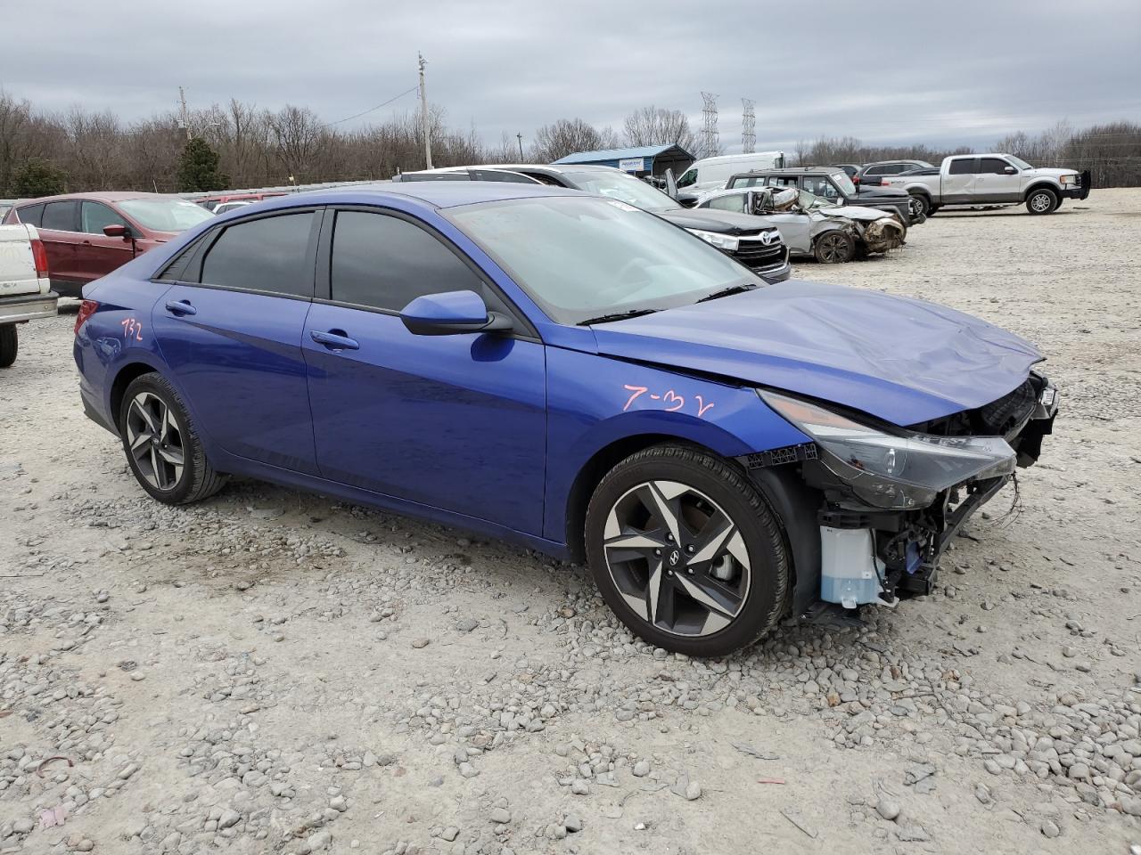 2023 HYUNDAI ELANTRA SEL VIN:KMHLS4AG3PU614551
