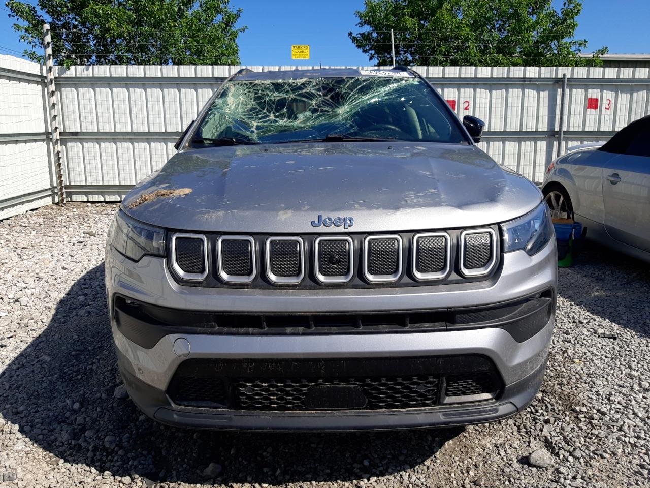 2022 JEEP COMPASS LATITUDE LUX VIN:3C4NJDFB7NT117586