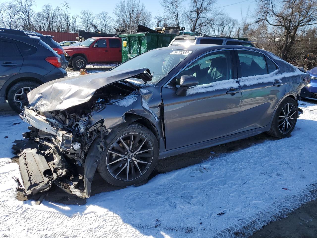 2022 TOYOTA CAMRY SE VIN:4T1G11AK4NU677128