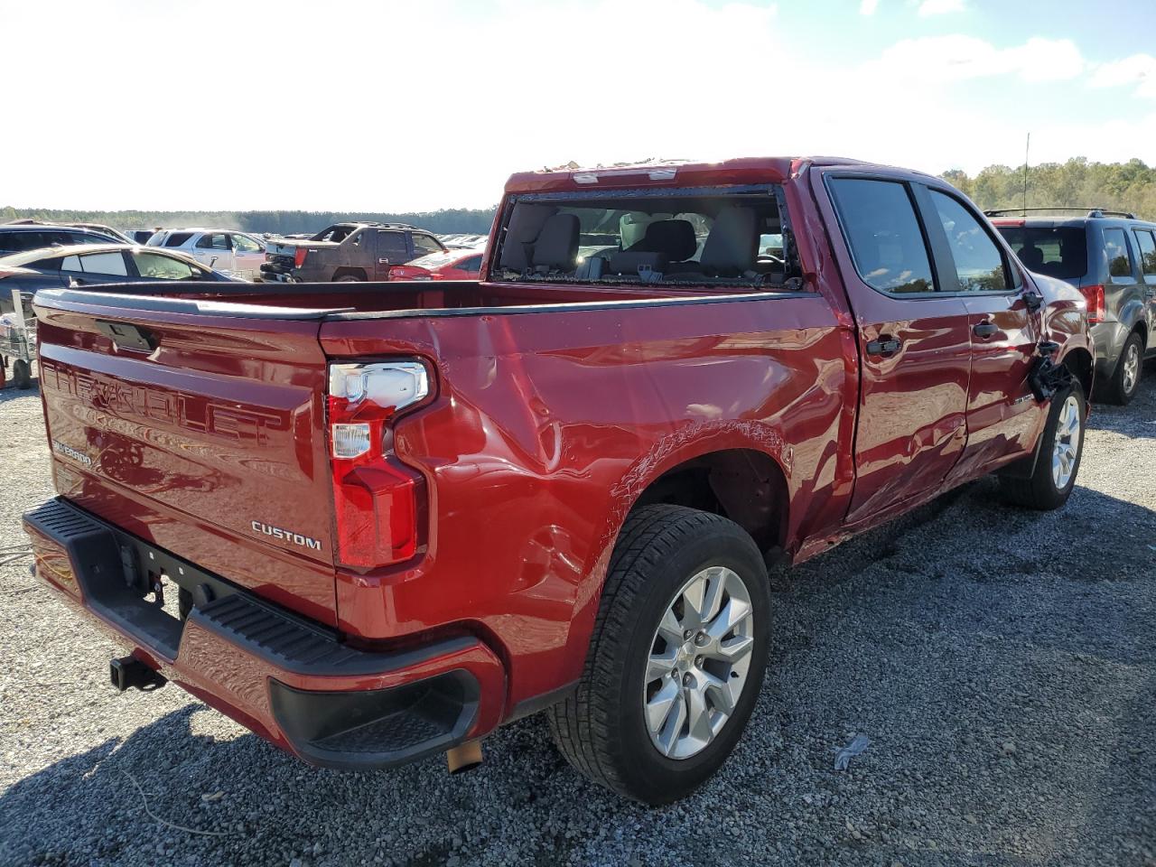 2022 CHEVROLET SILVERADO LTD C1500 CUSTOM VIN:1GCPWBEK0NZ142614