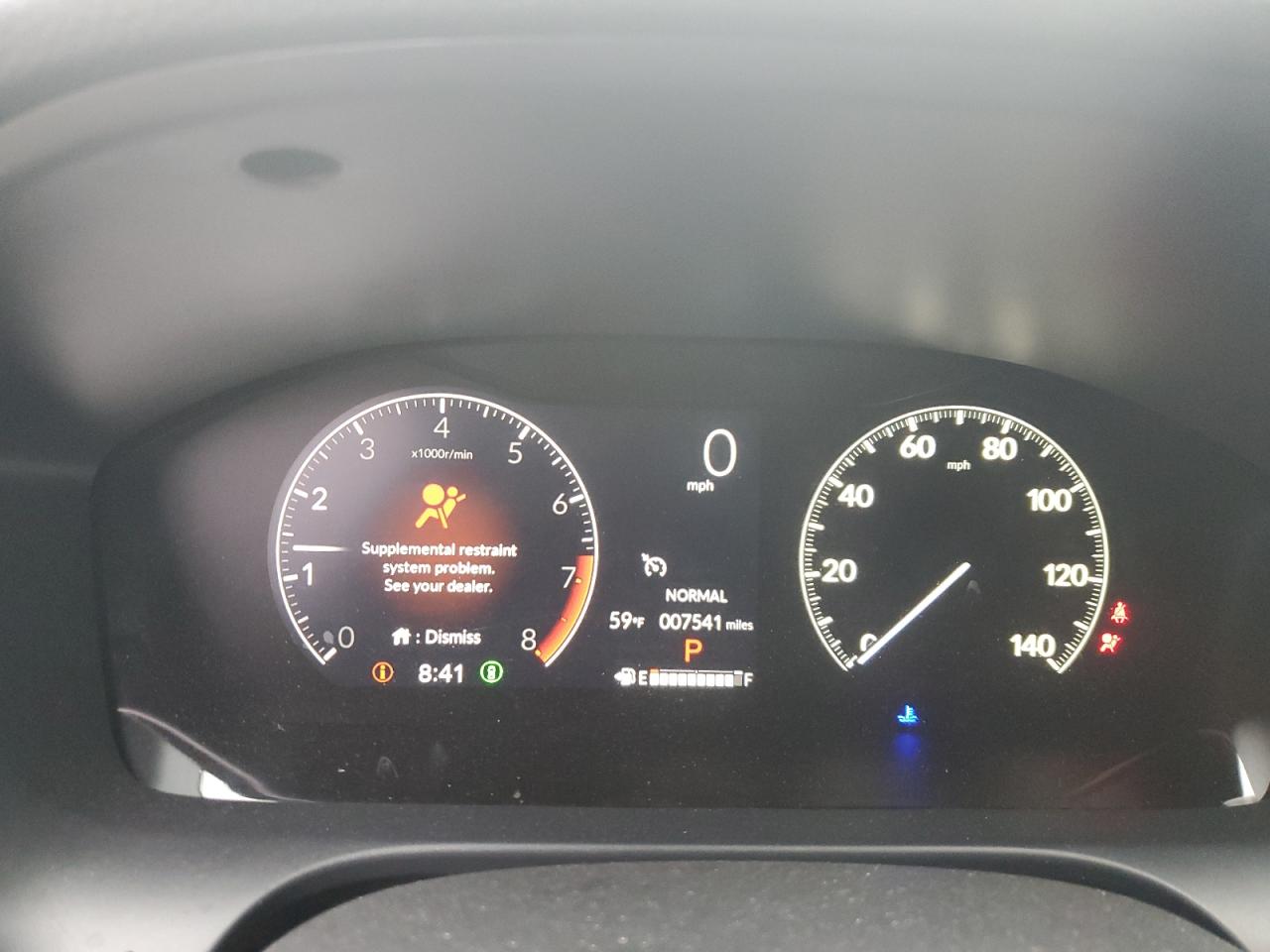 2024 HONDA HR-V SPORT VIN:3CZRZ1H59RM737270