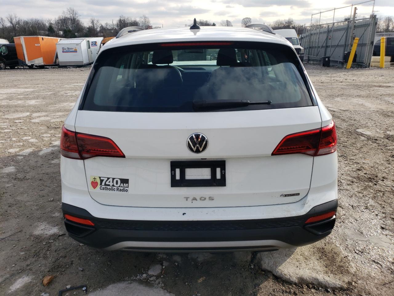 2022 VOLKSWAGEN TAOS S VIN:3VVMX7B2XNM057512