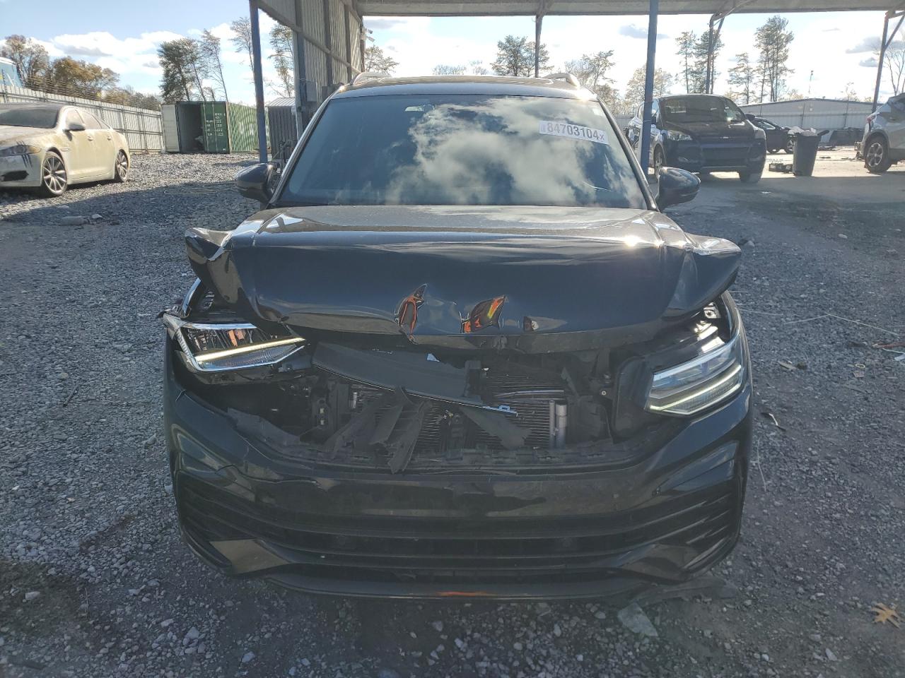 2022 VOLKSWAGEN TIGUAN SE R-LINE BLACK VIN:3VVCB7AX7NM051867