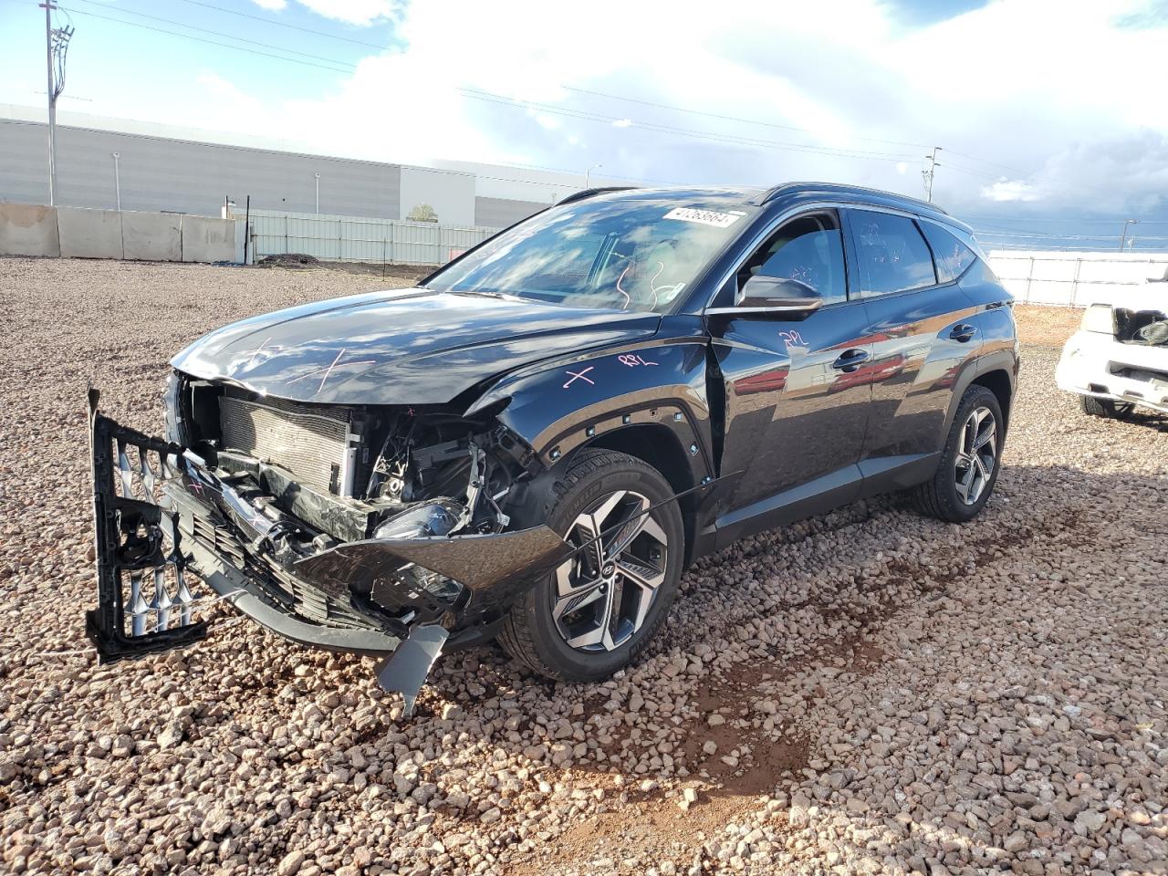 2022 HYUNDAI TUCSON LIMITED VIN:5NMJECAE2NH088199