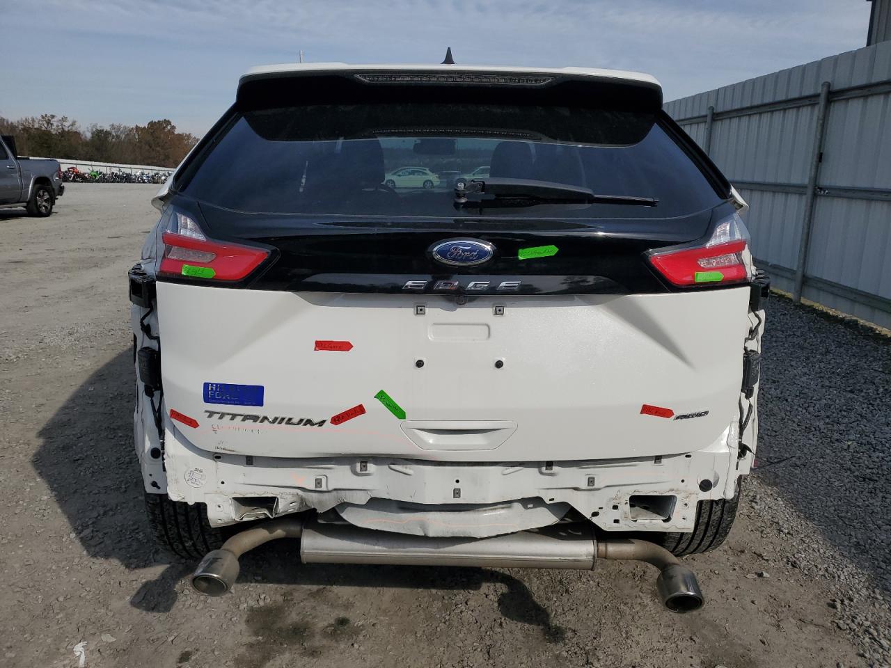 2022 FORD EDGE TITANIUM VIN:2FMPK4K97NBA24406