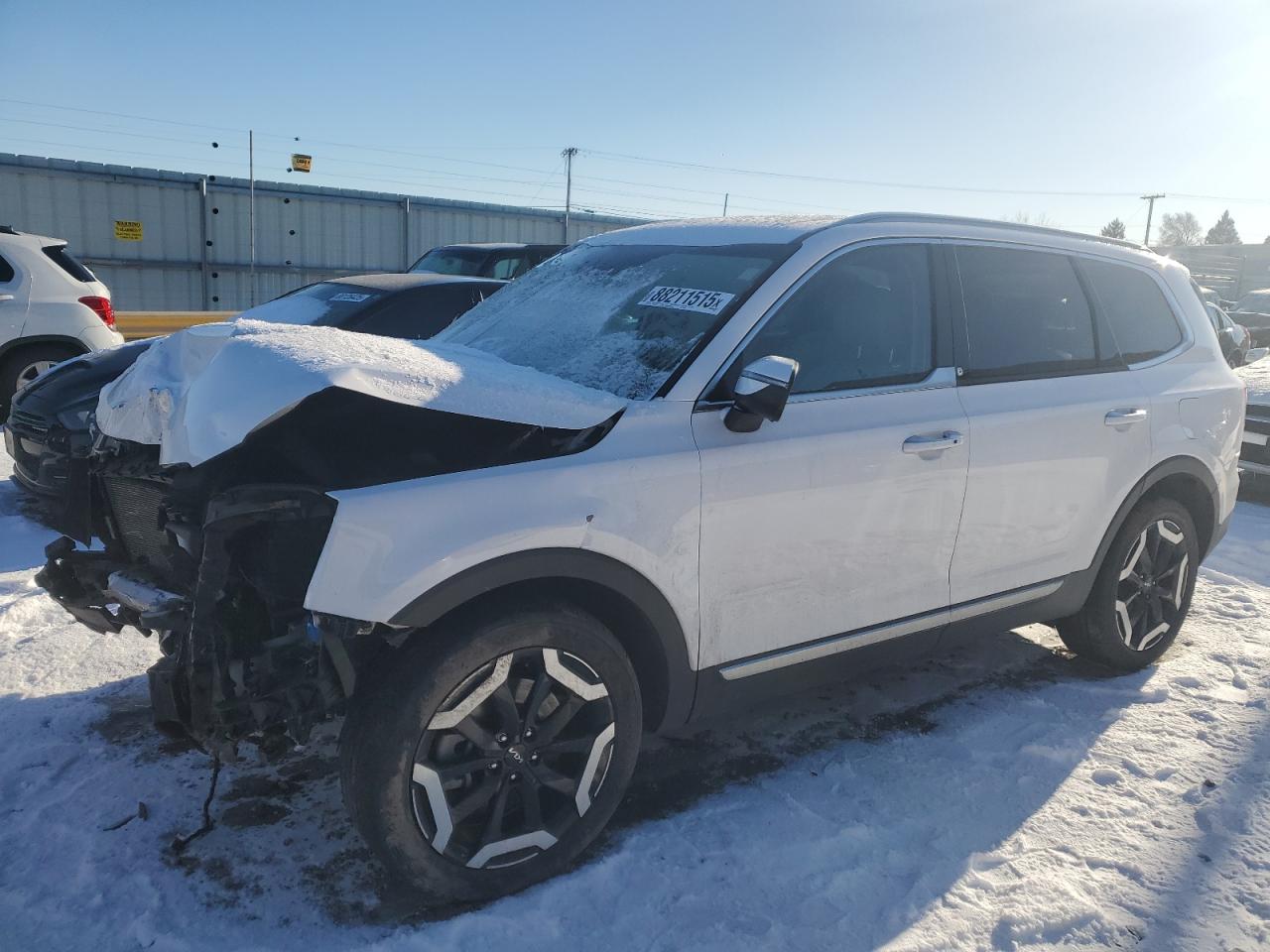 2023 KIA TELLURIDE S VIN:5XYP6DGC7PG345454