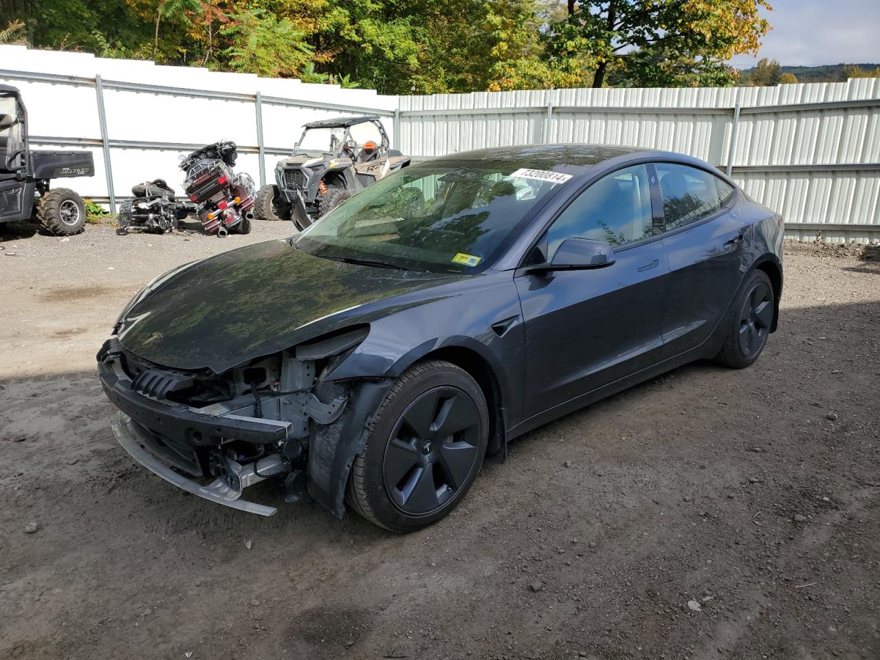 2022 TESLA MODEL 3  VIN:5YJ3E1EB5NF266606