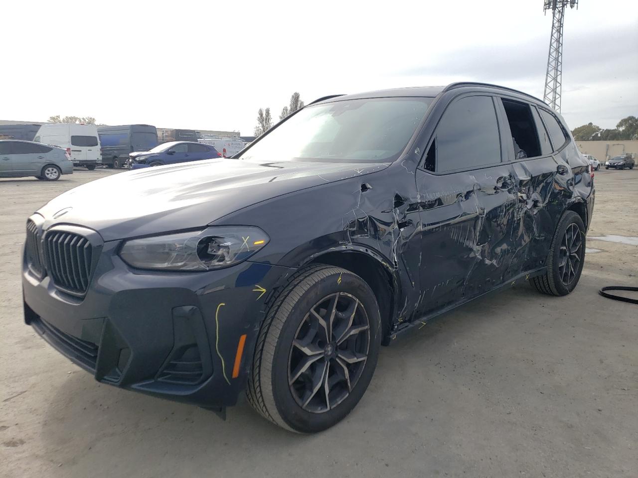 2023 BMW X3 XDRIVE30I VIN:5UX53DP03P9R98109