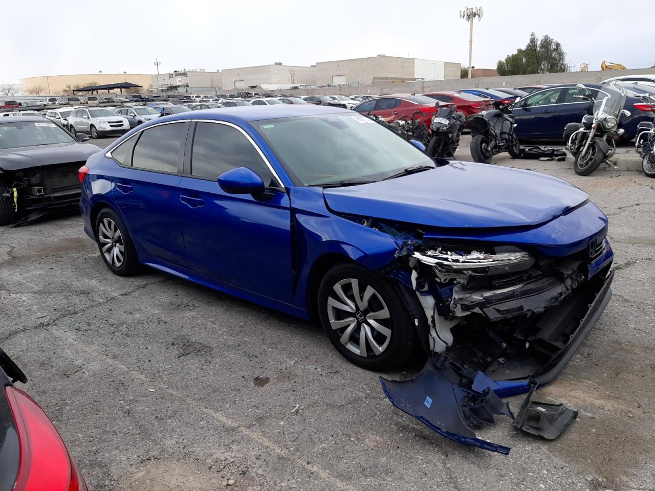 2022 HONDA CIVIC LX VIN:2HGFE2F26NH548525