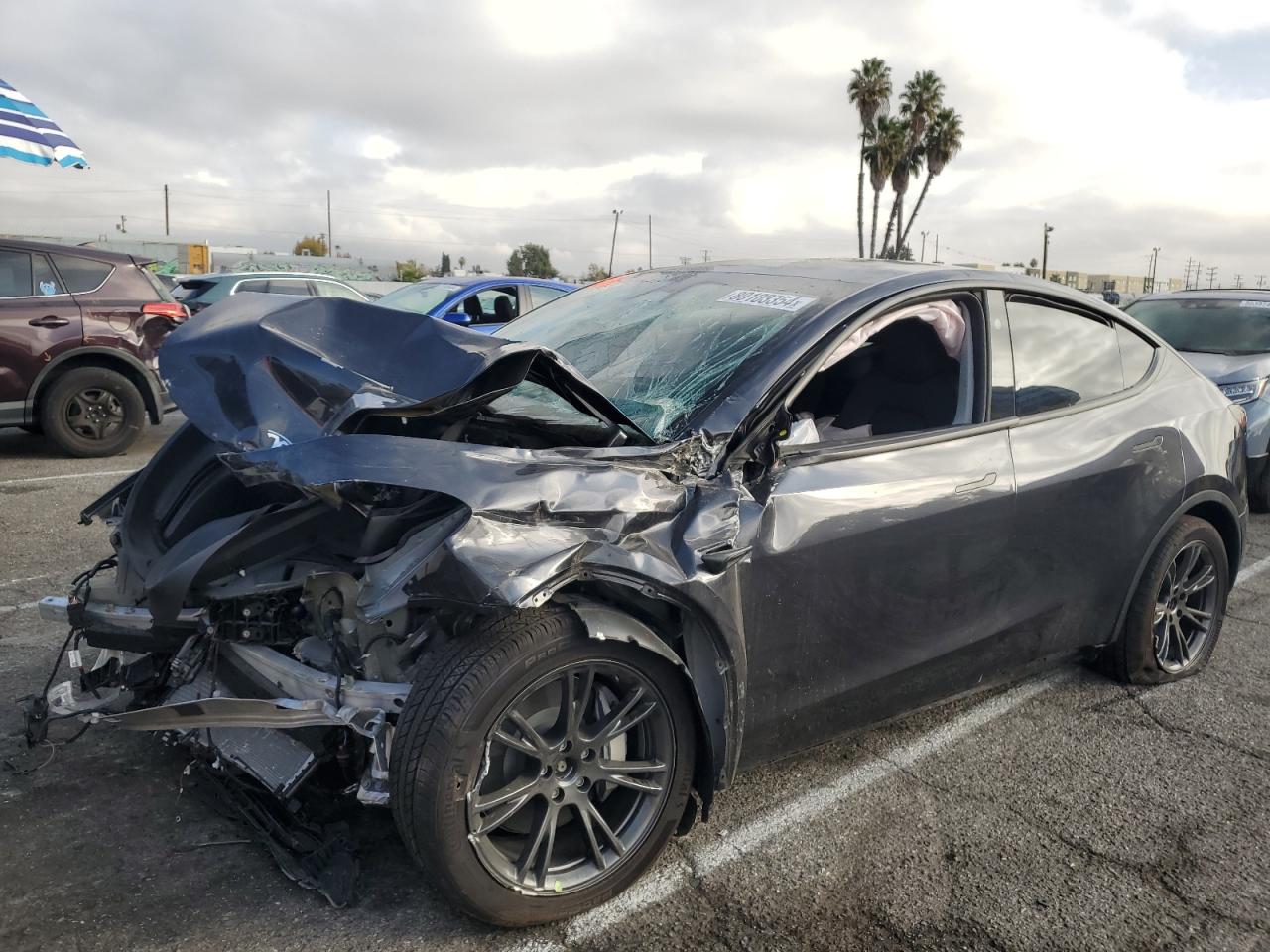 2024 TESLA MODEL Y  VIN:7SAYGDEE4RF104941