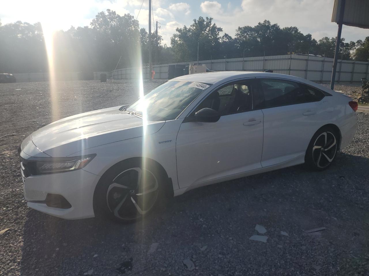 2022 HONDA ACCORD HYBRID SPORT VIN:1HGCV3F20NA017215