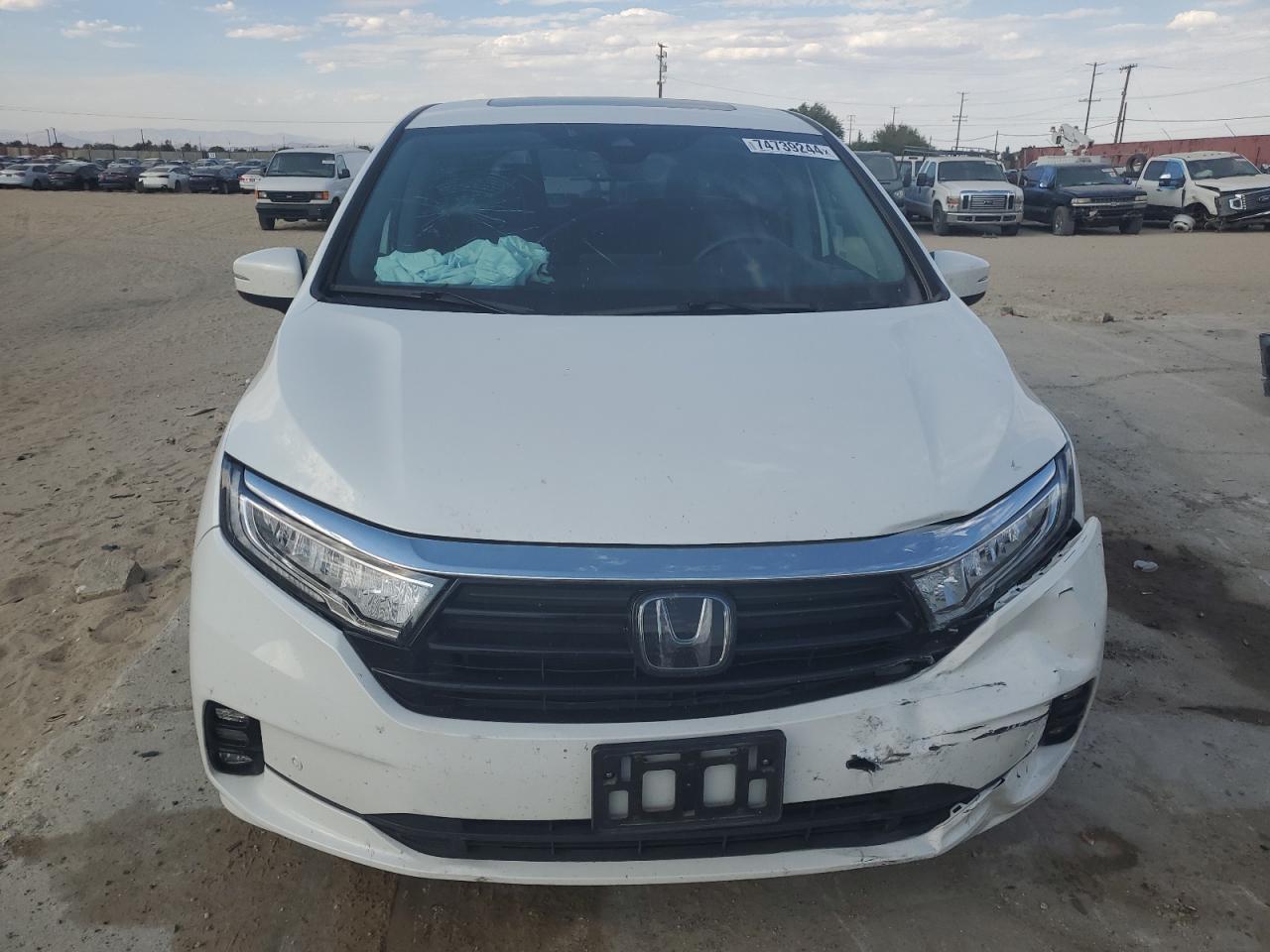 2022 HONDA ODYSSEY ELITE VIN:5FNRL6H90NB066058