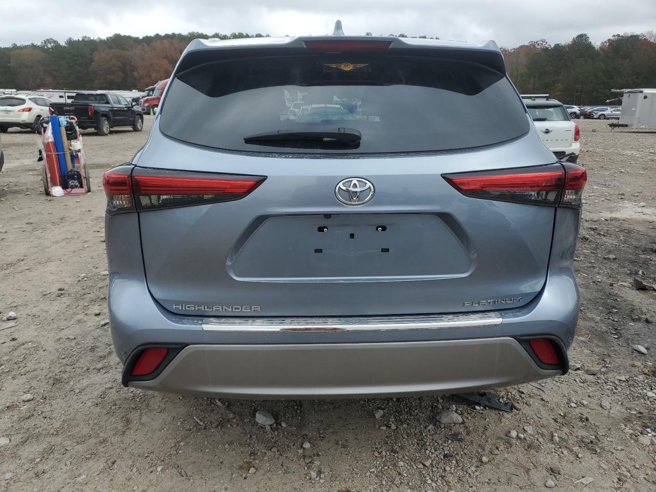 2022 TOYOTA HIGHLANDER PLATINUM VIN:5TDFZRAH4NS114709