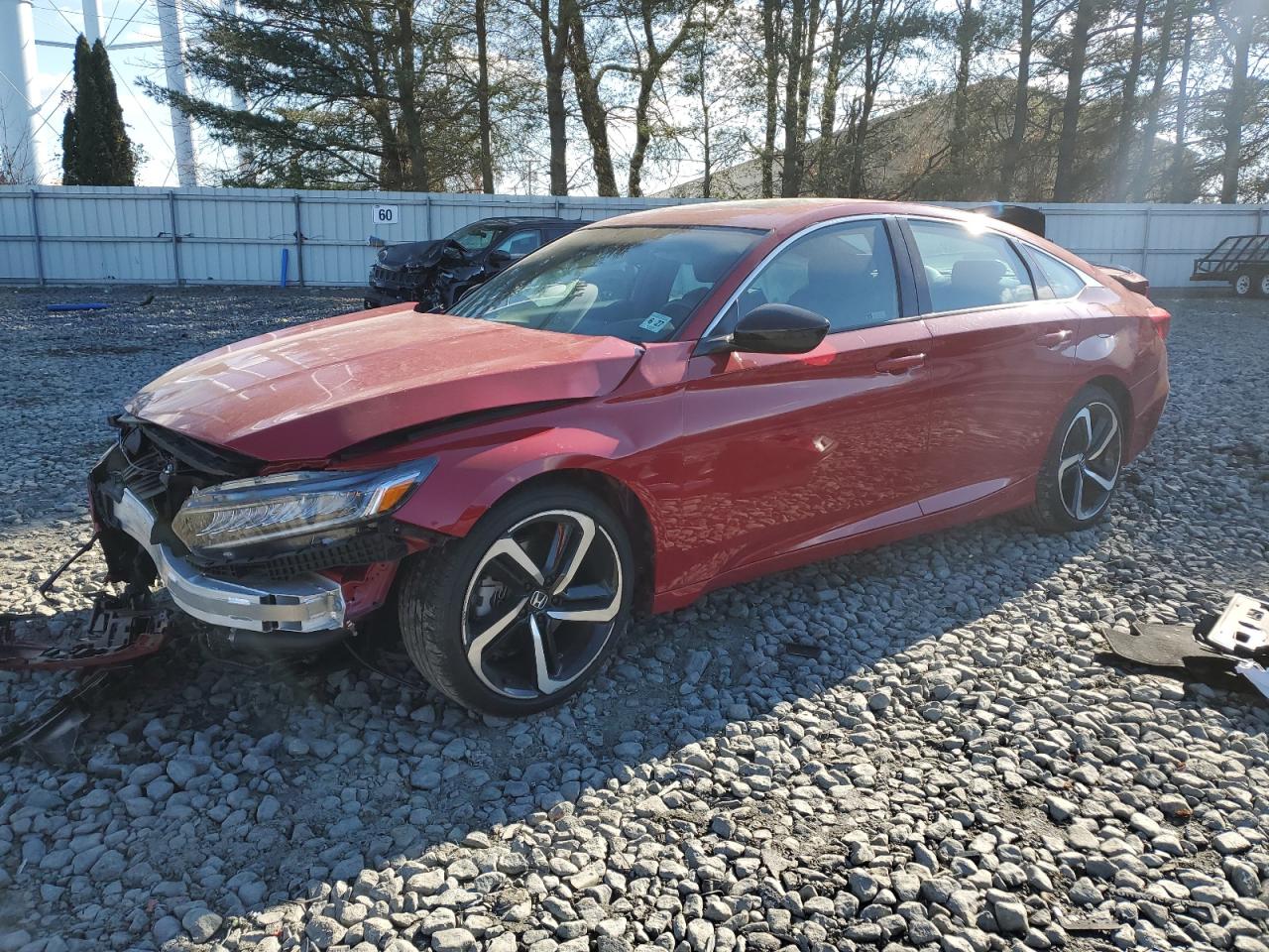 2022 HONDA ACCORD SPORT VIN:1HGCV2F32NA012987