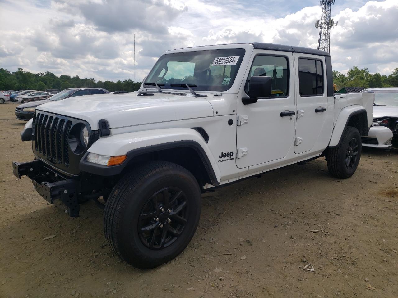 2022 JEEP GLADIATOR SPORT VIN:1C6HJTAG4NL170422