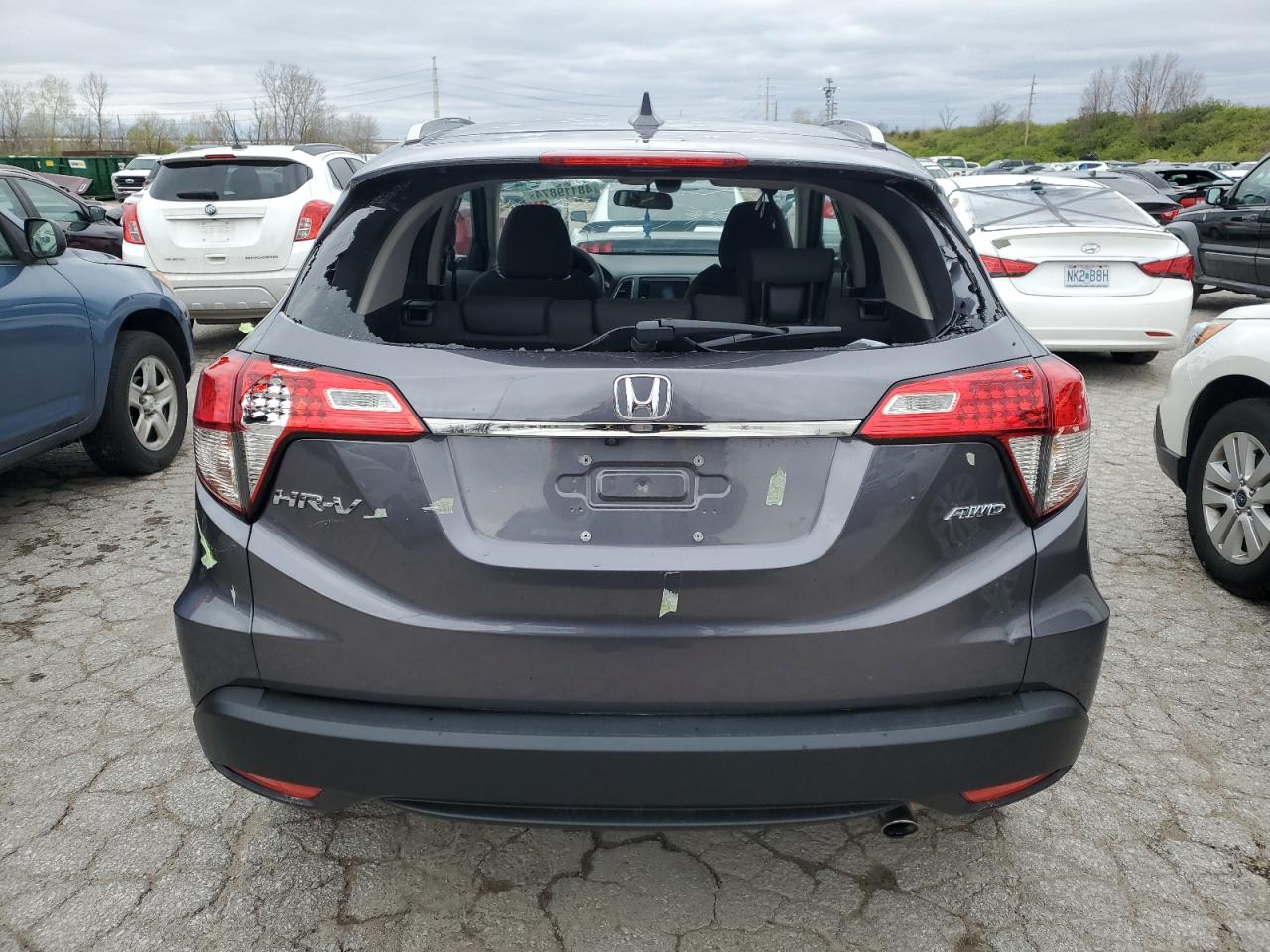2022 HONDA HR-V EX VIN:3CZRU6H52NM737522