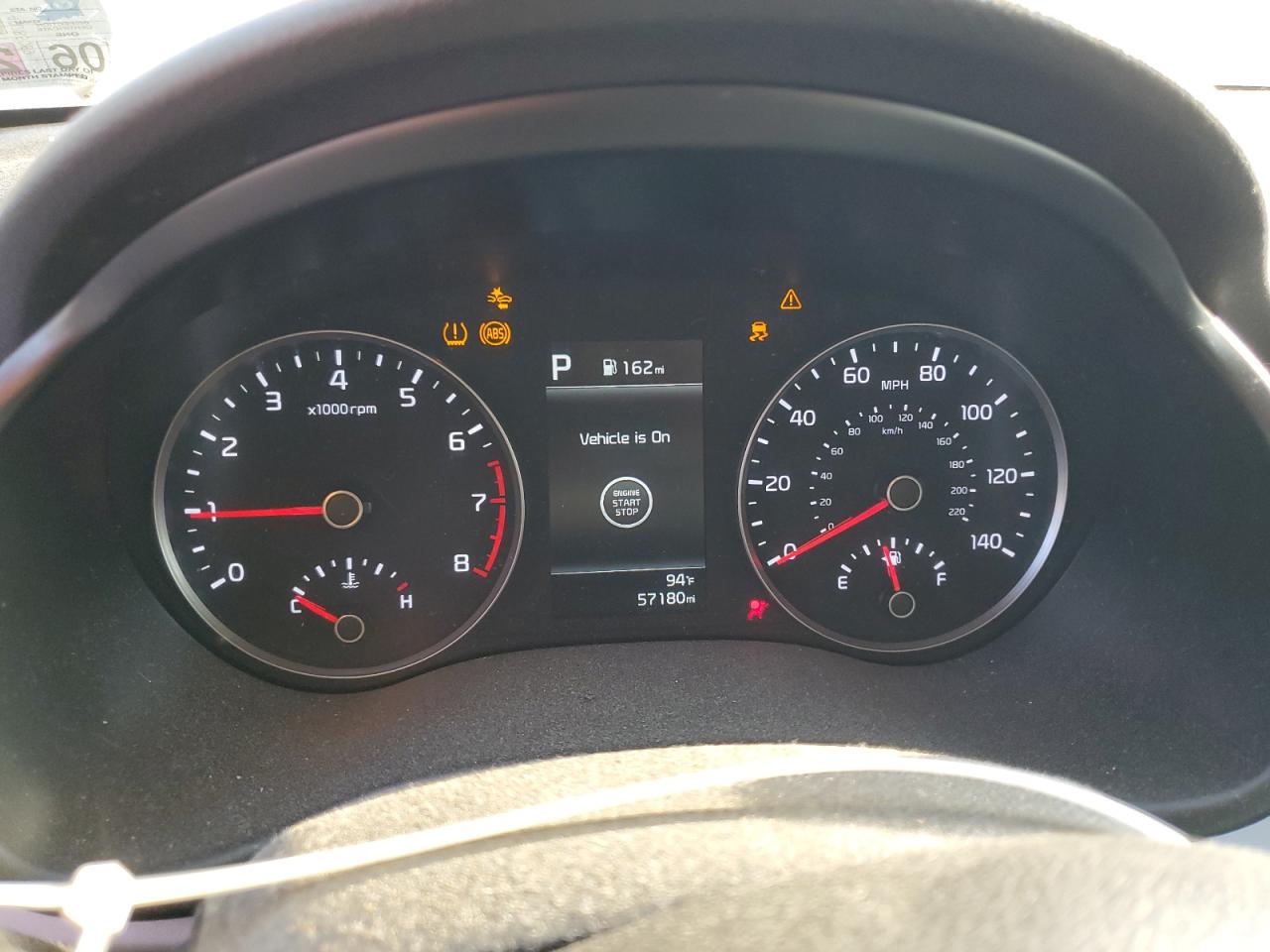2022 KIA RIO LX VIN:3KPA24AD7NE438410
