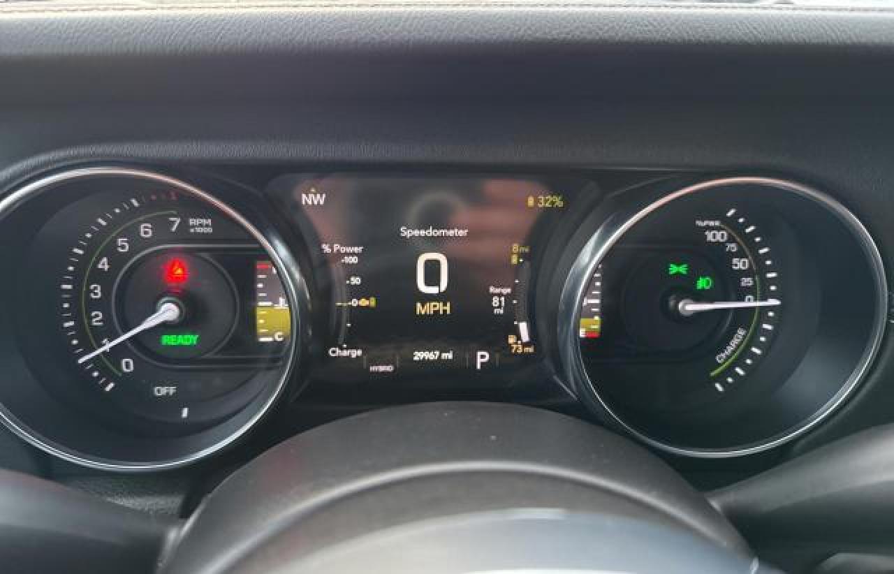 2022 JEEP WRANGLER UNLIMITED SAHARA 4XE VIN:1C4JJXP60NW172988