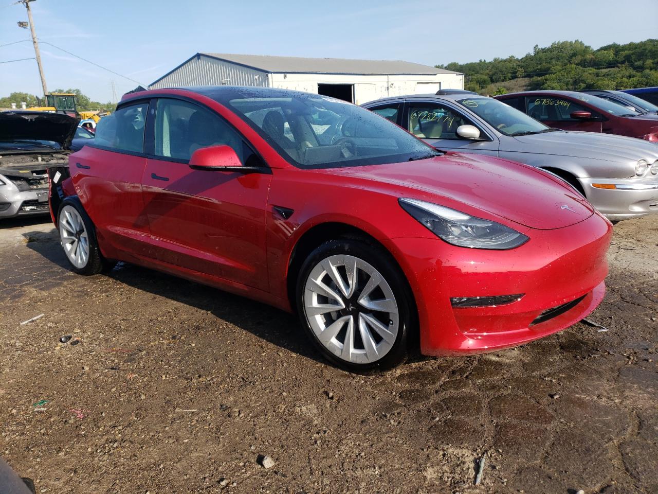 2023 TESLA MODEL 3  VIN:5YJ3E1EB1PF471357