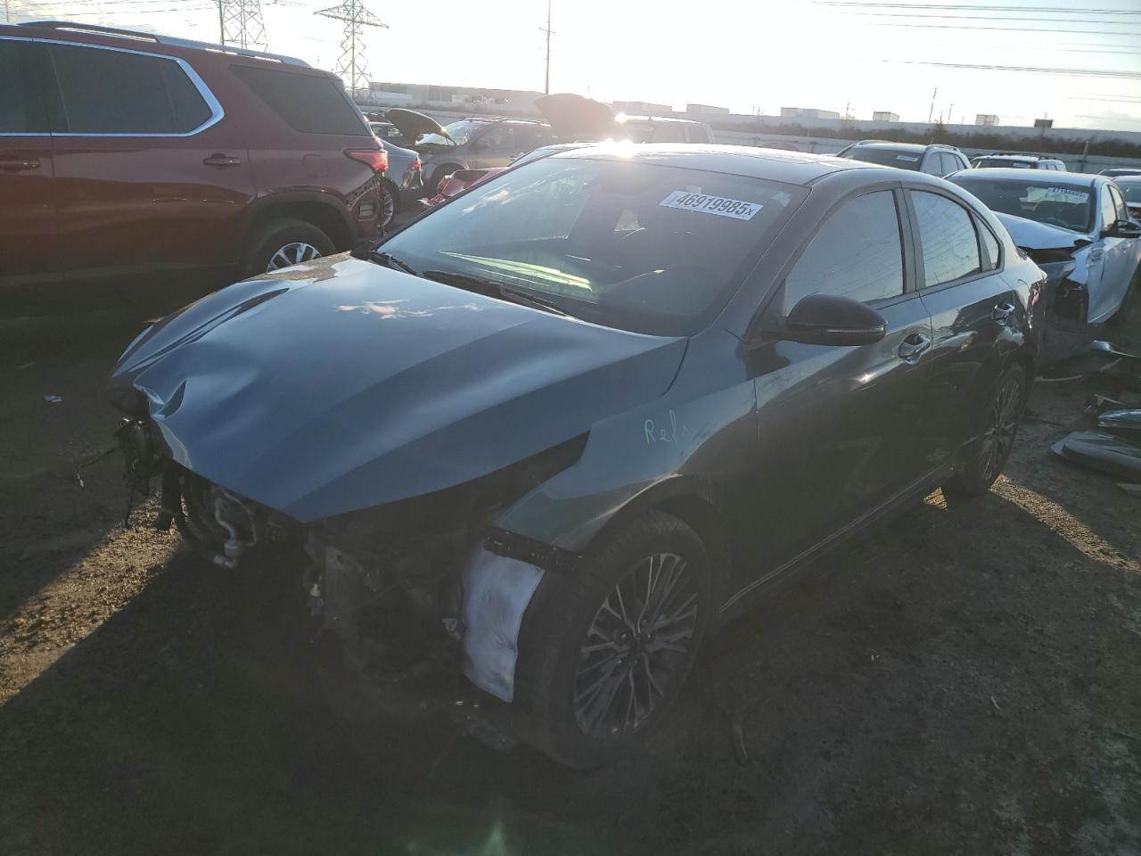 2023 KIA FORTE GT LINE VIN:3KPF54AD2PE649871